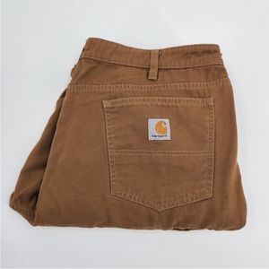 Carhartt Womens Sample Pant Cargo Plus 18 Regular Brown